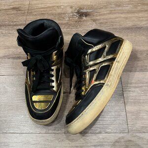 Alejandro Ingelmo Tron high-top - Black and Gold - Size 11